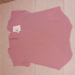 Pink Rose  blouse size small